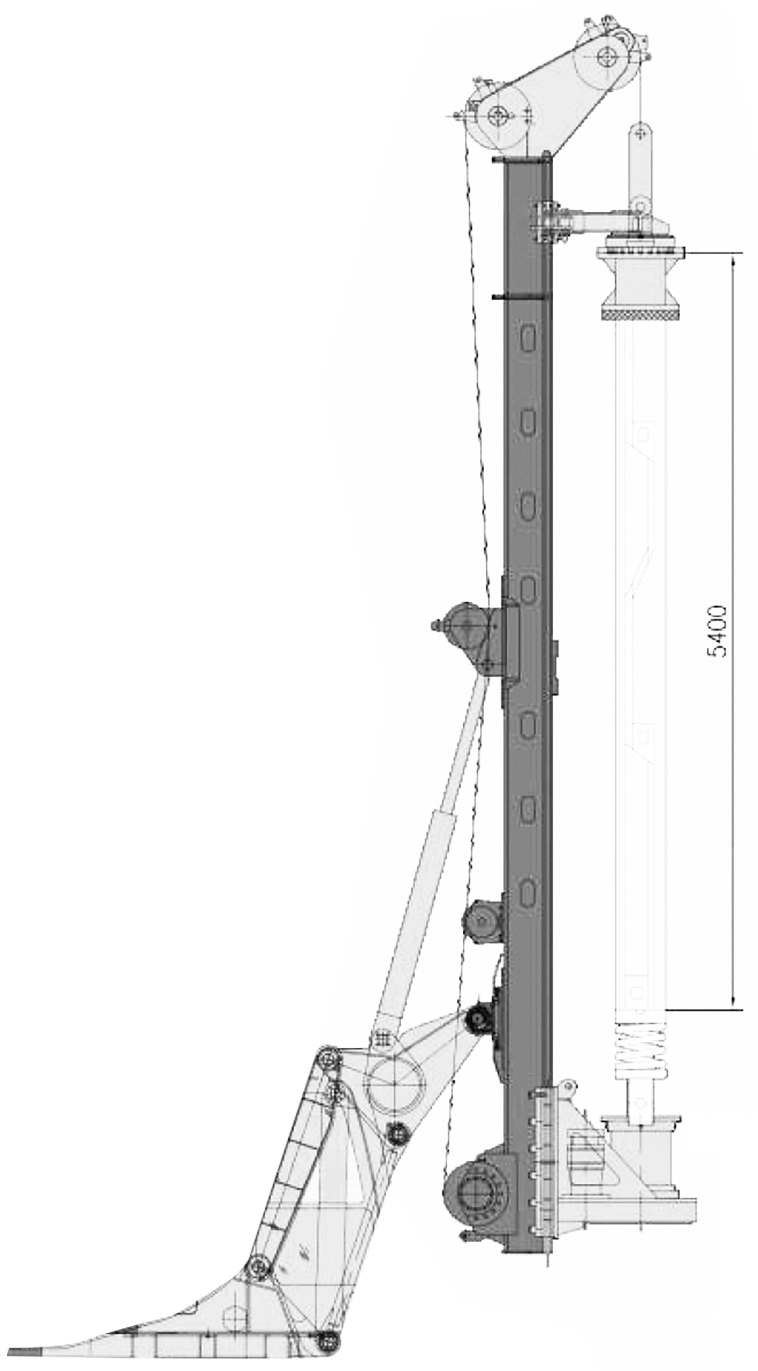 FR45 Compact Rotary Drilling Attachment
