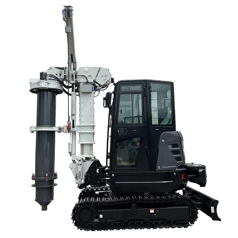 CESCO FR10 micro piling machine with mast and Kelly bar